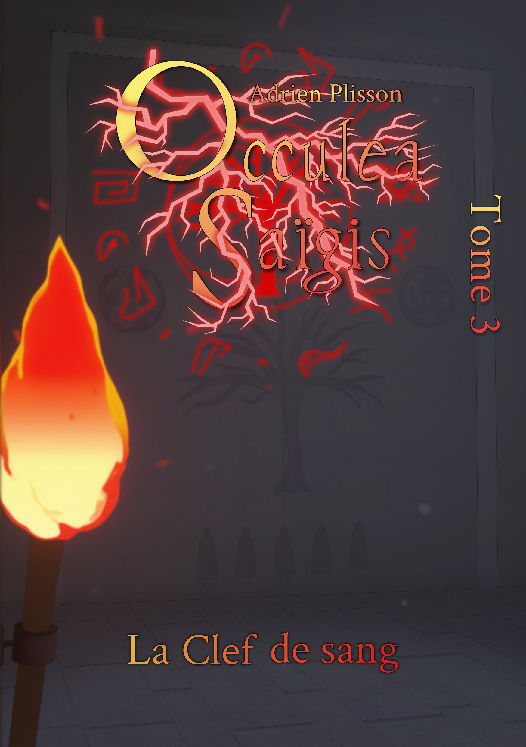 Première de couverture du livre Occulea Saïgis : Tome 3 - La Clef de sang